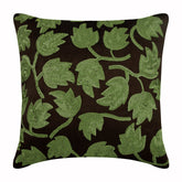 Tulip Tropicava Green Leaf Decorative Euro Sham