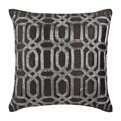 Turkish Silver Pillow Cover