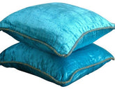 Turquoise Shimmer Pillow Cover