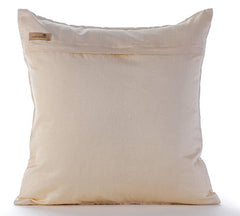 Tuscany - Ivory Art Silk Decorative Euro Sham