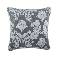 Victorian Beauty - Gray Cotton Decorative Euro Sham