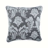 Victorian Beauty - Gray Cotton Decorative Euro Sham