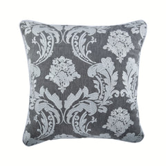Victorian Beauty - Gray Cotton Decorative Euro Sham