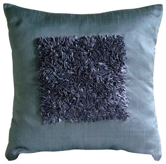 Vintage Blue Love Euro Sham