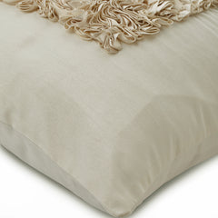 Vintage Love - Ivory Art Silk Throw Pillow Cover