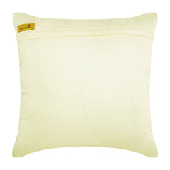 We Danced Chevron - Ivory Velvet Decorative Euro Sham