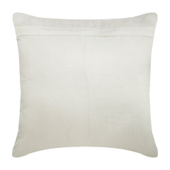 Wedding Bells - Ivory Silk Throw Pillow Cover