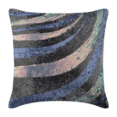 Wild Night Sequins Throw Pillow Cover