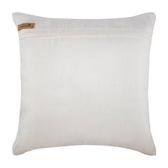 Wintry Blue Leaves Throw Pillow Cover