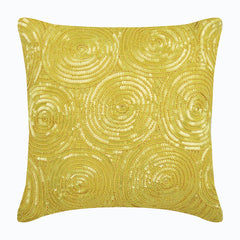 Yellow Touch Pillow Cover