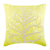 Yellow Tree Pillow Cover