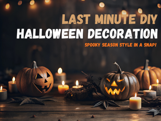 Last Minute DIY Halloween Decoration: Spooky Season Style in a Snap!