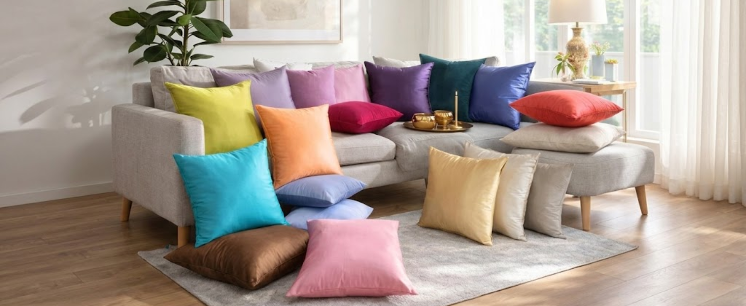 Satin Pillow Covers
