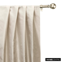 Light Pearl Gray Art Silk / Faux Silk Fabric By The Yard
