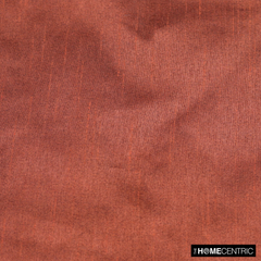 Rust Art Silk / Faux Silk Fabric By The Yard