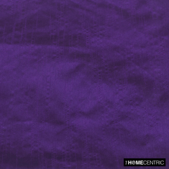 Bright Purple Art Silk / Faux Silk Fabric By The Yard