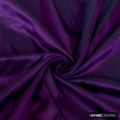 Purple Silk Dupioni Fabric By The Yard