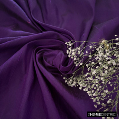 Purple Silk Dupioni Fabric By The Yard