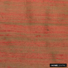 Red, Green Silk Dupioni Fabric By The Yard