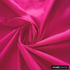Fuchsia Pink Silk Dupioni Fabric By The Yard