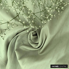 Pistachio Green Silk Dupioni Fabric By The Yard