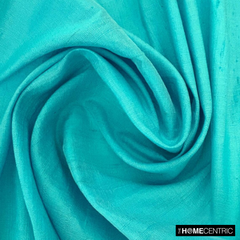 Sea Green Silk Dupioni Fabric By The Yard