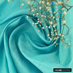 Sea Green Silk Dupioni Fabric By The Yard
