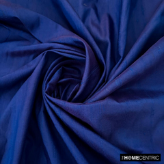 Royal Blue Silk Dupioni Fabric By The Yard