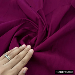 Burgundy 100% Pure Silk Dupioni Fabric By The Yard