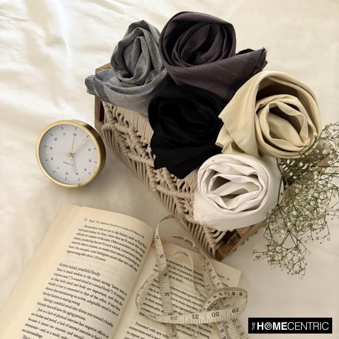 Black 100% Pure Silk Dupioni Fabric By The Yard