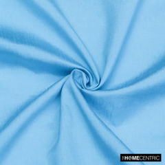 Light Aqua Blue Art Silk / Faux Silk Fabric By The Yard