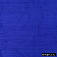 Royal Blue 100% Pure Silk Dupioni Fabric By The Yard