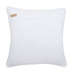 Linen Closet - Blue Linen Embroidered Decorative Euro Sham