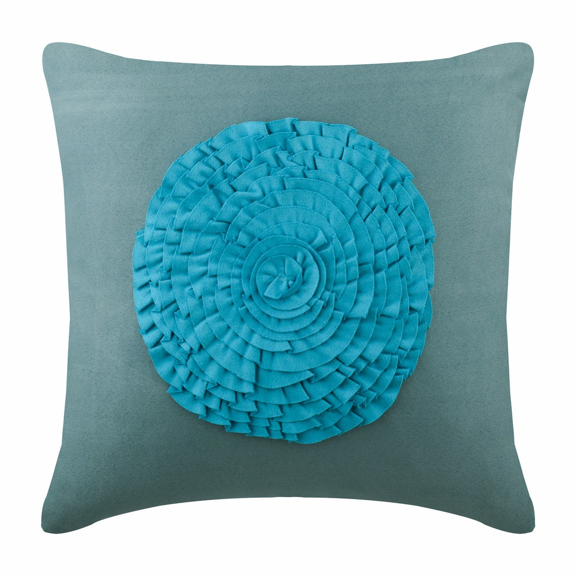 Vintage Lust - Pink Suede Throw Pillow Cover