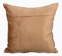 Gold Sapphires - Gold Velvet Decorative Euro Sham