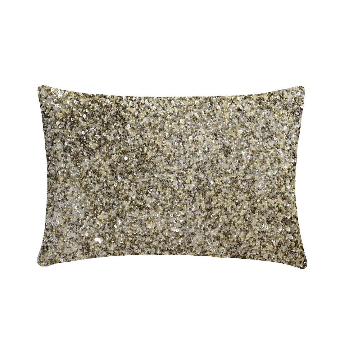 Silver Luminescence Lumbar Pillow Cover