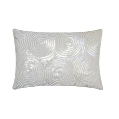 White Touch Lumbar Pillow Cover