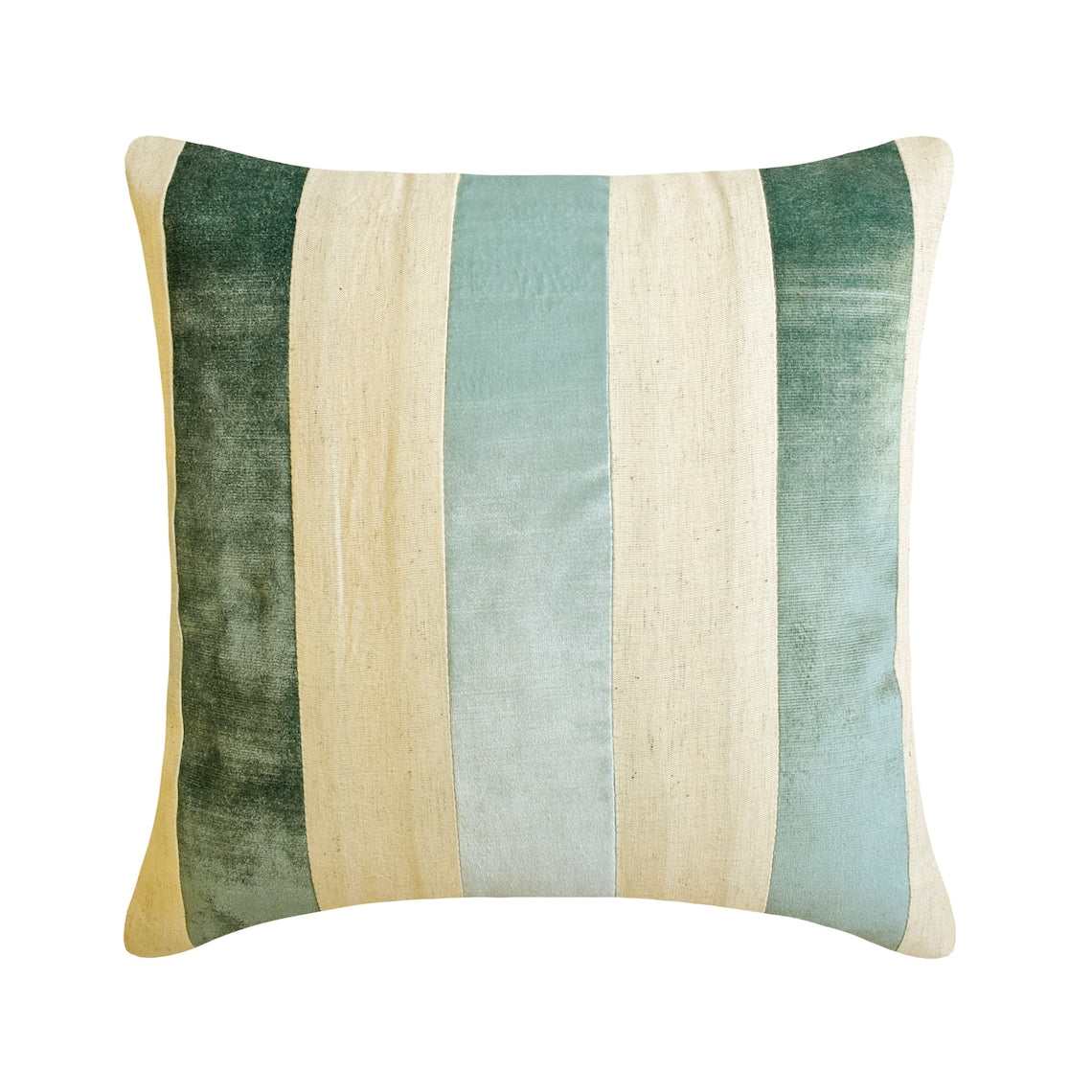 Velvet Band Ice Throw Pillow Cover