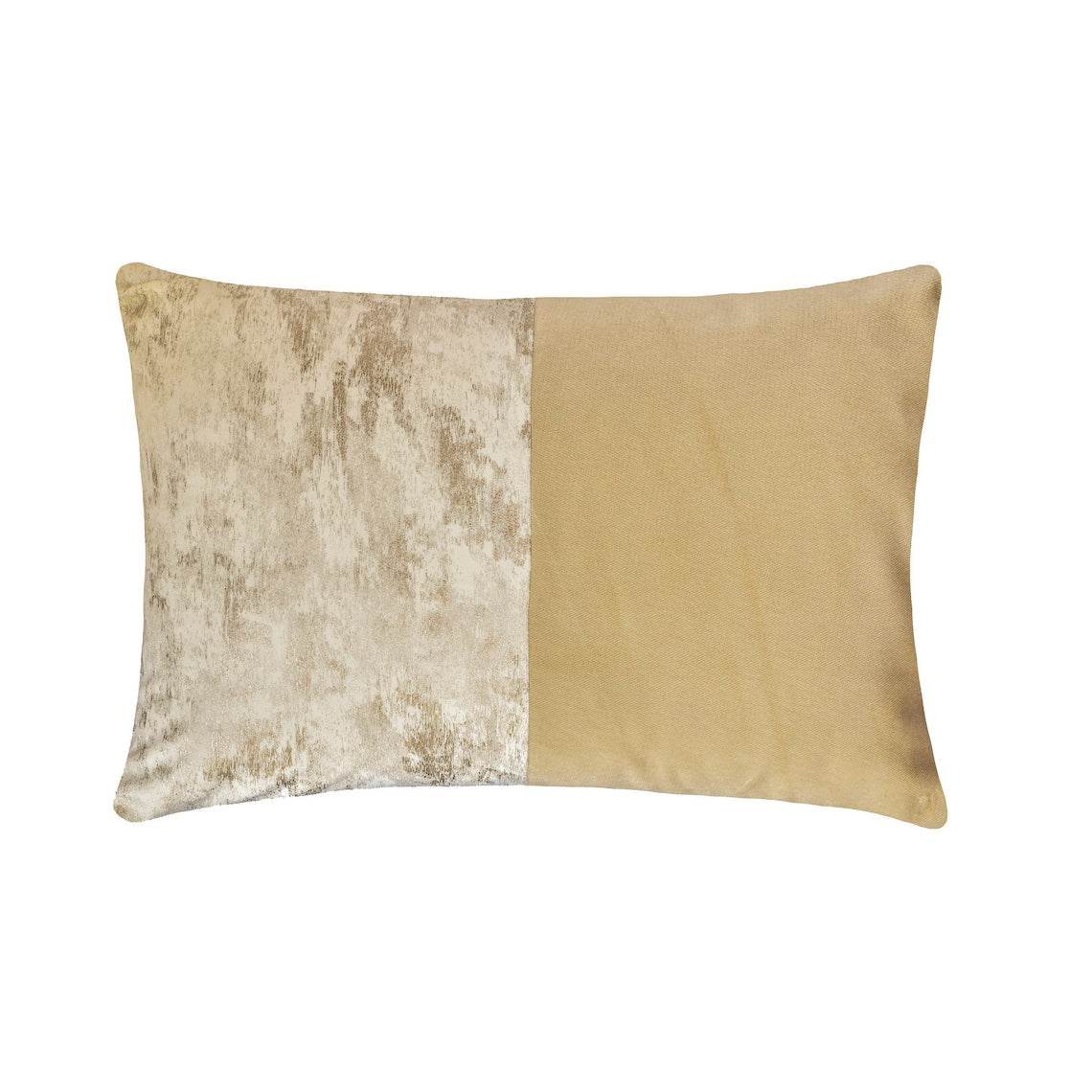 Gold Glint Lumbar Pillow Cover