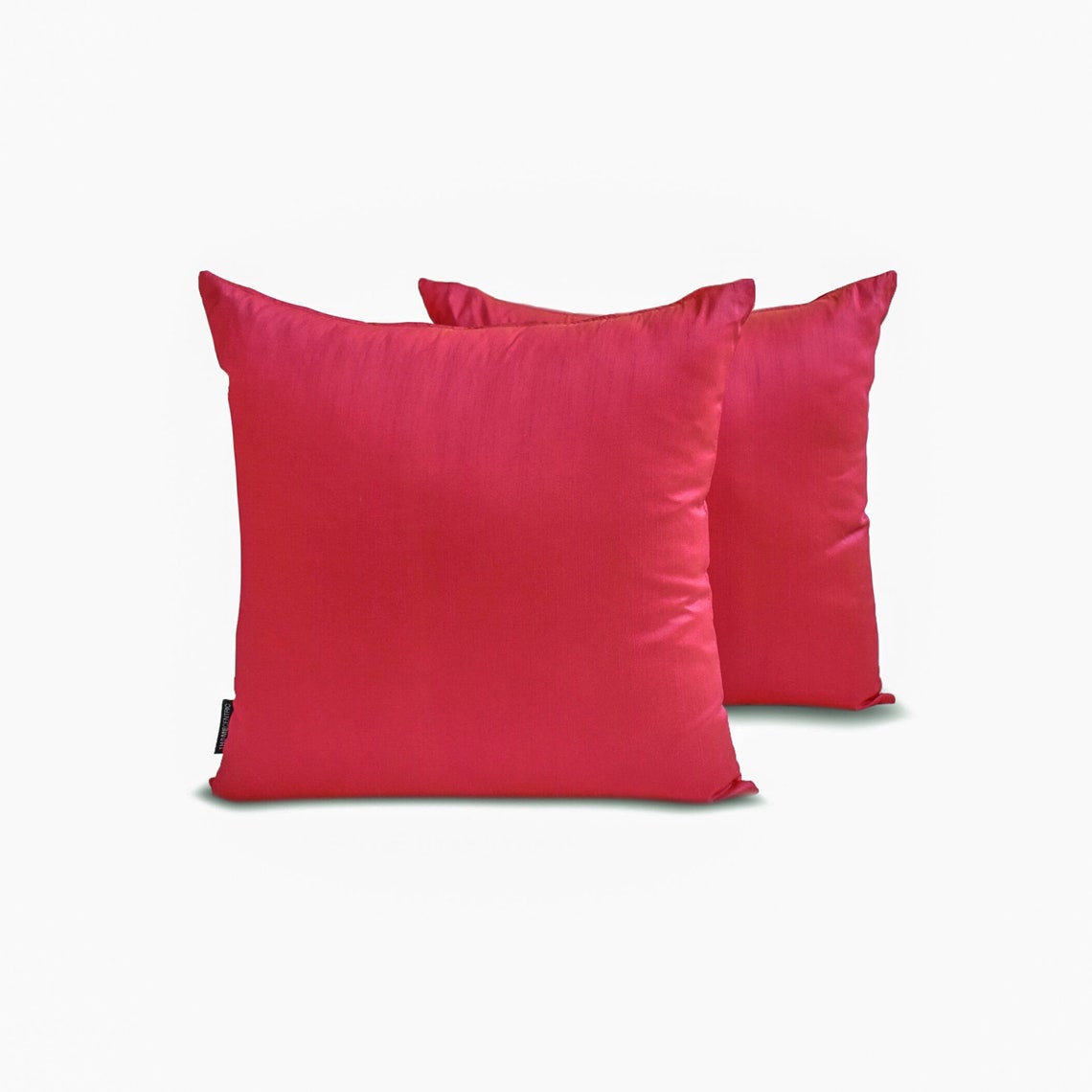Pink Orange Luxury Throw Pillow Cover