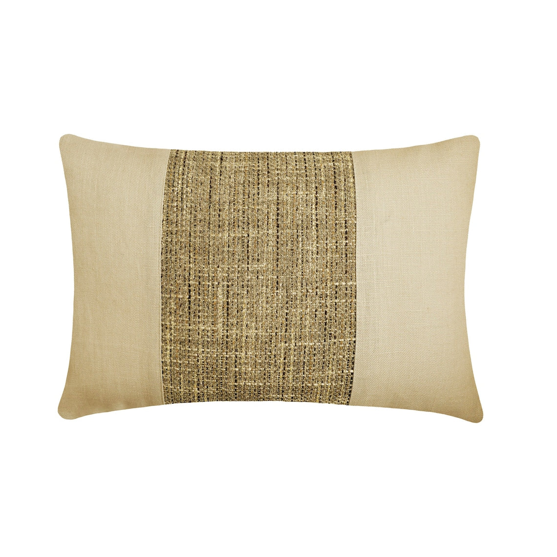 June Beige Lumbar Pillow Cover