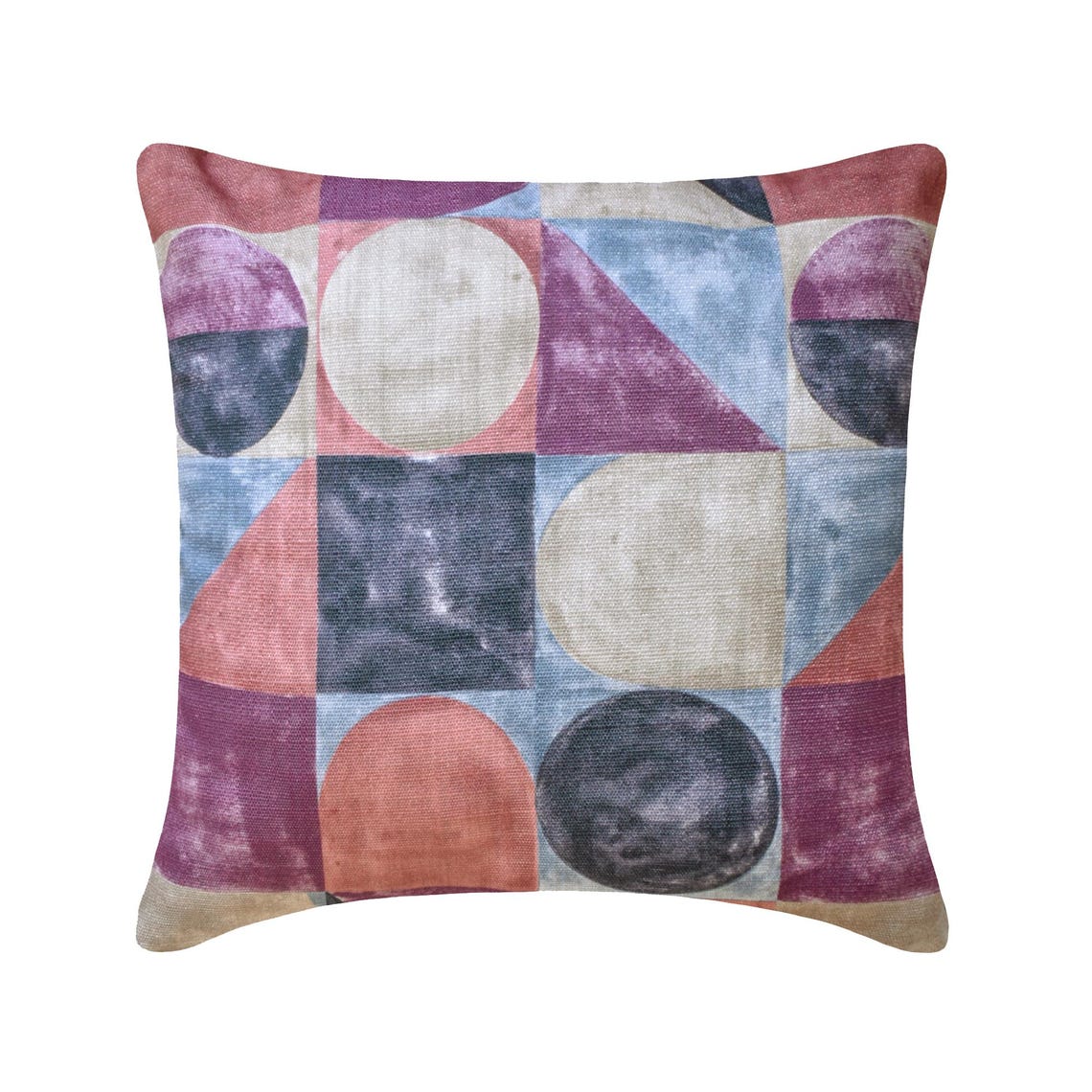 Playful Palette Violet Throw Pillow Cover