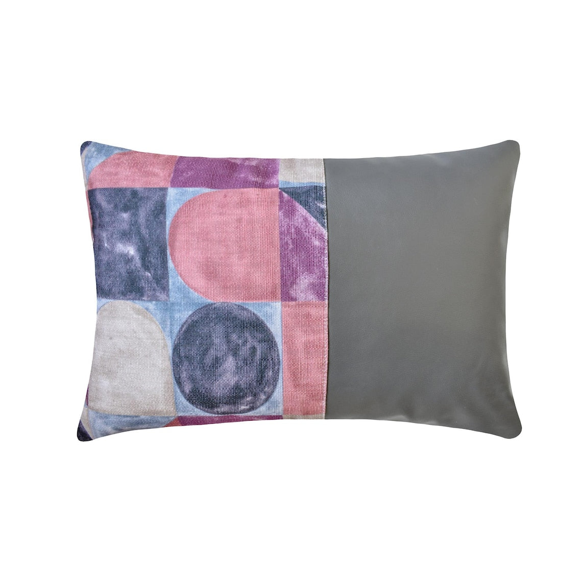 Joyful Jumble V Lumbar Pillow Cover