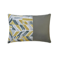 Playful Patch Lumbar Pillow Cover