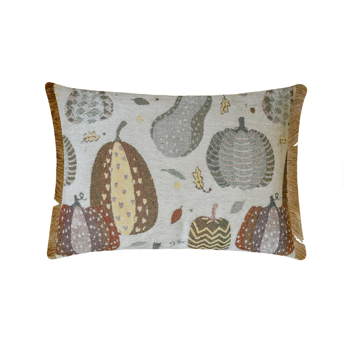 Cozy Pumpkins Lumbar Pillow Cover