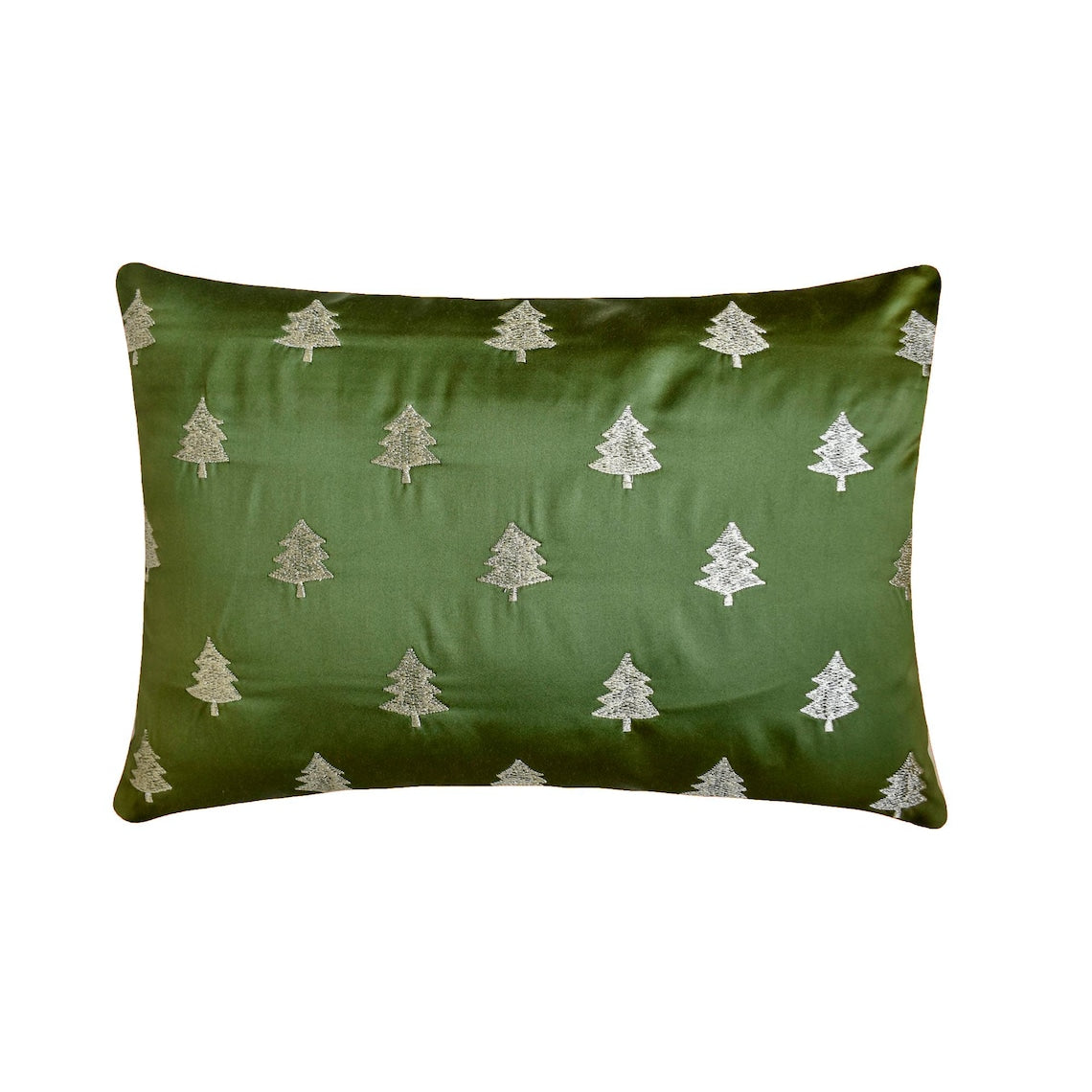 Festive Tree Lumbar Pillow Cover
