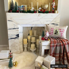 Beige Linen Decorative Lumbar Pillow Cover - Joy