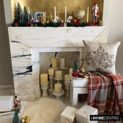 Gold Jacquard Decorative  Throw Pillow Cover - Deco Flake