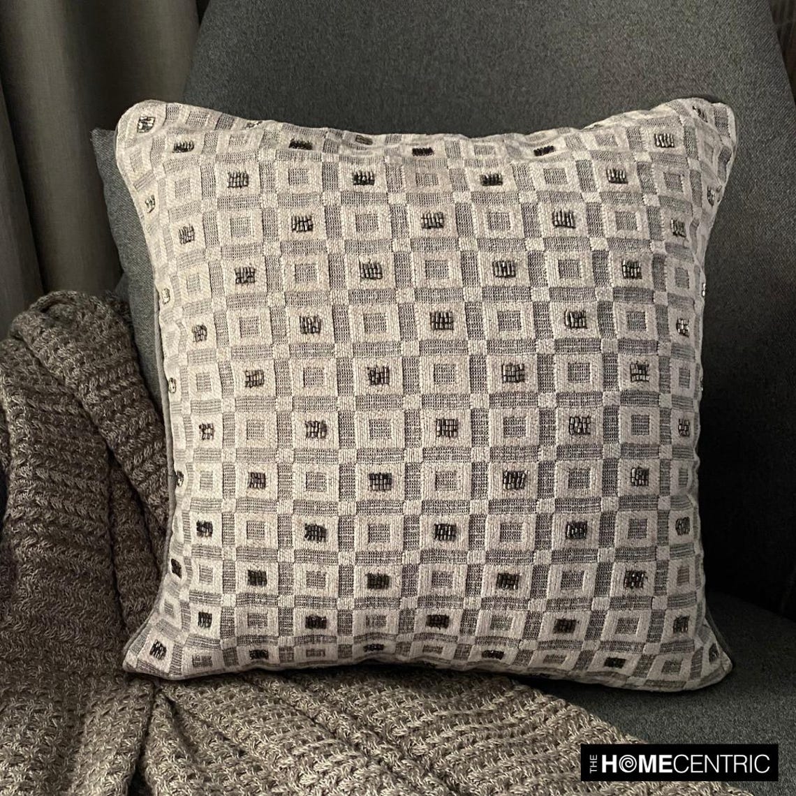 Brickwork Throw Pillow Cover