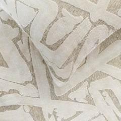 Frosted Grace - White Frosted Grace Decorative Bed Runner and Pillow Cover